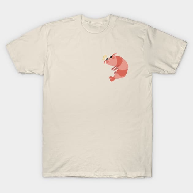 Shrimp T-Shirt by SiselieStudio